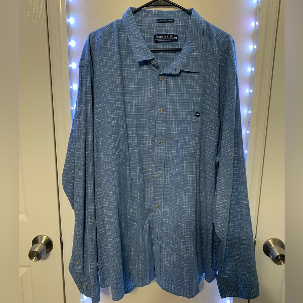 NWOT Fish Hippie 3XL Rumfront Collection shirt